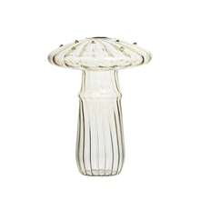 Florero de cristal de seta de Color gelatina transparente, botella de aromaterapia, florero pequeño para el hogar, maceta de flores hidropónicas, decoración de mesa Simple - Bambú transparente - Ver 3