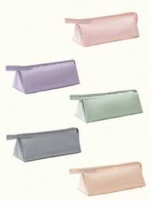 1 Piece Of Fabric Hair Dryer Storage Bag, Beauty Tool Storage Bag, Travel Luggage Storage Bag, Supersonic Hair Dryer Protective Cover, Airbag Stylist, Can Also Be Used For Organizing, Storing, And Organizing Cosmetics, Data Cables, Hair Clips, Beauty Tools, Makeup Pens, And Other Items - Multicolor - View 3