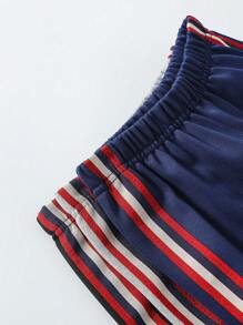 3pcs/Set Boys Casual Straight Leg Trousers, For Kids & Toddlers, Spring & Autumn, Ages 4-12 - Multicolor - View 6