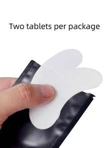 Waloshow 200 Pairs Eyelash Extension Glue Pads, Non-Shedding Eyelash Pads, Suitable For Eyelash Extension, Eyelash Extension Tools, Eyelash Extension Isolation Protection Tools - Black - View 3