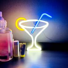1 pezzo Luce a LED a forma di lettera "Bar", lampada alfabeto a luce bianca calda, combinazione di parole DIY BAR adatta per bar, taverna, festa, compleanno, campeggio, zona pranzo, corridoio, dormitorio, camera da letto, spuntino notturno, ristorante e scene di festa, decorazione per San Valentino, Festa della Mamma, Ognissanti, Natale e altre vacanze - funzionamento a batteria (batterie non incluse)