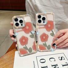 Funda para teléfono (1 unidad) con adornos de doble cara, bordes suaves a prueba de golpes y parte trasera rígida multicapa. Fabricada en TPU y PC. Compatible con los modelos phone 16, 15, 14, 13, 12 y 11 Pro/Plus. - Negro - Ver 8