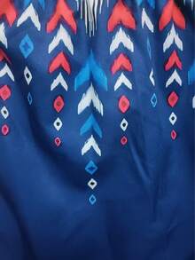 Men's 3D Hawaiian Print Summer Beach Shorts - Multicolor - View 8