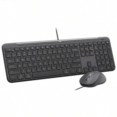 Logitech MK620商務鍵鼠組 專利降噪結構尼龍編織線 多媒體快速鍵 靜音微動技術 防指紋塗層