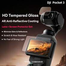 Llano For Osmo Pocket 3 Motion Camera Filters Set 3-In-1 Kit(CPL+1/4 Black Mist+ND2-32)UV Filter Camera Lens Filter Kit