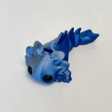 1 peça Axolotl Arco-Íris de 5,51 polegadas Impresso em 3D, Adequado para Decoração de Mesa, Decorações Domésticas, Presentes de Férias