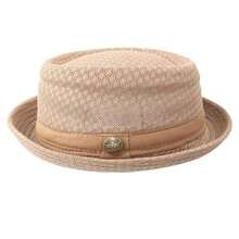 Summer Mesh Sun Hat Panama Fedora Breathable Mesh Mens Ladies Summer Caps - 卡其色 - 查看 1