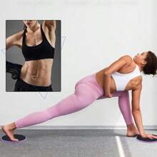 Conjunto de 7 piezas de ropa de entrenamiento de yoga y fitness, incluye 2 deslizadores para el núcleo y 5 bandas de resistencia, adecuado para entrenamiento en el gimnasio