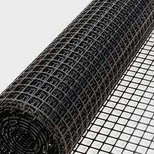 10M Garden Fence Netting Mesh Fence Plastic Black Roll Barrier Net UK NEW - Black - View 2