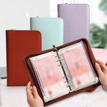 Zipper Bag Cash Storage Plan Book, Suitable For Daily Cash Storage Plans, Equipped With 10 Zipper Pockets And 12 Plan Sheets,Savings Plan,Biweekly Savings Plan,10000 Savings Plan,Savings Strategy