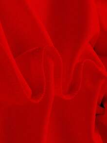 Manfinity Homme Camiseta casual de manga corta con cuello redondo y estampado de cruz para hombre en verano - Rojo - Ver 3