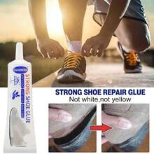 强力修鞋胶 - 快干、柔韧、适用于人造皮革、运动鞋、橡胶鞋和塑料鞋 - 可水洗、防水，是鞋底和鞋面的理想选择 - 彩色 - 查看 8