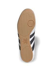 Adidas Giày Taekwondo nữ, kiểu dáng thường ngày, nhẹ, êm ái, thoáng khí, đế dày, có logo, thân thiện với da, đa năng, phù hợp đi tập gym, đi làm, thư giãn sau giờ làm, du lịch, hẹn hò, màu trắng JS1194 - Trắng/Đen - Xem 4