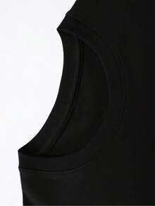 Camiseta gráfica vintage ASAP Rocky - 2025 Nueva camiseta de algodón pesado de 230g con estampado geométrico, ajuste regular de manga corta y cuello redondo, mercancía de concierto de hip hop para hombres, camiseta de hip hop, ropa casual, camiseta de patrón audaz, tela transpirable - Negro - Ver 4