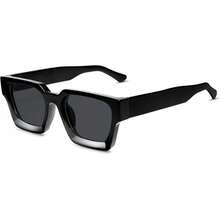Grueso cuadrado retro, rectángulo grueso, protección - C3 - Negro - Ver 11