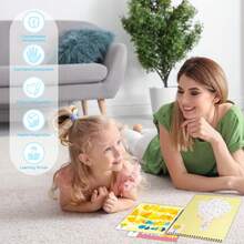 1 套贴纸画书工艺品、带数字的贴纸、生日圣诞派对礼品贴纸画书、玩脑力游戏、公路飞机旅行玩具活动书籍、儿童面部彩绘、儿童玩具>脑力游戏、公路旅行、儿童工艺品、旅行、圣诞节、儿童面部彩绘套装、青少年工艺品、儿童游戏、儿童派对礼品、旅行游戏、公路旅行、面部彩绘>儿童、感官箱、儿童旅行活动、返校 - 彩色 - 查看 6