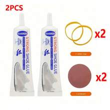 强力修鞋胶 - 快干、柔韧、适用于人造皮革、运动鞋、橡胶鞋和塑料鞋 - 可水洗、防水，是鞋底和鞋面的理想选择 - 彩色 - 查看 10