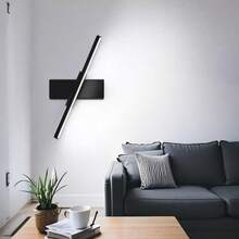 1 pieza Espejo de maquillaje con luz LED, recargable por USB, control remoto, regulable, lámpara de pared multifuncional giratoria para baño, dormitorio, dormitorio universitario, protección ocular