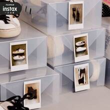 FujiFilm Mini White-Edged Photo Paper 20 Sheets Pack, Suitable For 7+/11/40 And Other Models, Color Film, Instant Photos, Travel Diary/Book Essential