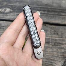 EDC 指尖滑块指尖玩具缓解成人压力金属推拉旋转注意力缺陷多动障碍休闲指尖玩具触觉硬币 - 灰色 - 查看 5