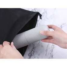 1/2/3/4 piezas Estuche de viaje todo en uno para cepillo de dientes - Estuche portátil protector para pasta de dientes y cepillo de dientes para una higiene bucal sobre la marcha - Multicolor - Ver 4