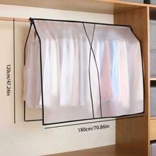 Copertura antipolvere trasparente per indumenti, busta per conservazione vestiti appesi nell'armadio, protezione antipolvere, busta per abiti, accessorio per l'organizzazione degli spazi nella camera da letto, decorazione per casa, vestiti per donna, camicie bianche, pantaloni neri, abiti invernali da donna, abiti, abiti invernali da donna, abiti eleganti da donna, camicie bianche da donna, maniche lunghe, tuta bianca da donna, abiti primaverili da donna, outfit primaverili da donna, primavera, vestiti primaverili, minimalista, top estivi