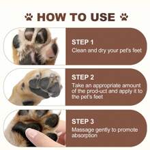 2 pièces Baume de protection pour coussinets de pattes de chat et de chien (40 g) | Baume naturel et léchable pour coussinets de pattes de chiens, convient pour les coussinets crevassés, secs et abîmés, les nez et les coudes | Baume apaisant pour le nez du chien