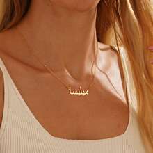 Custom Arabic Name Necklace, Arabic Calligraphy Name Necklace, Arabic Name Pendant, Islamic Necklace, Eid Gift, Gift For Her Personalized Gifts, Anniversary Gift, Christmas Gift - Multicolor - View 7