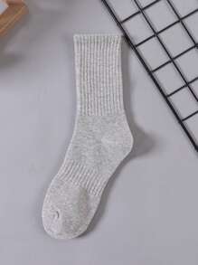 60pcs/40pcs/30pcs/20pcs/18pcs/10pcs/8pcs/6pcs/4pcs/2pcs Anti-Odor Moisture-Wicking Thick Mid-Calf Socks For Men & Women, Comfortable Daily Wear Sports Socks, Suitable For Autumn/Winter, Sports, Casual, Business Occasions Christmas Gift