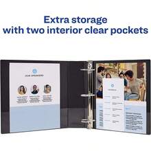 File Jackets & File Pockets - Blauw - Bekijken 6