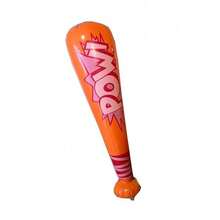 充气卡通棒球棒 - 持久派对乐趣，适合体育赛事、生日、游泳池、派对用品