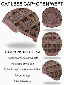 26 英寸深根渐变银灰色长波浪合成耐热假发，带刘海，浪漫美丽的女孩角色扮演假发，适合度假、家庭聚会、服装和日常穿着 - 漸層 - 查看 9