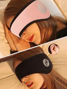 Sleep Noise Blocking Earmuffs And Adjustable Eye Mask Set - Soundproof Earplugs And Elastic Travel Nap Eye Mask, Suitable For Bedroom, Office, School, Relieve Insomnia (Black/Pink/Gray) - Back To School Supplies, Ideal Gift For Men And Women, Christmas And Halloween Sleep Mask - Multicolor - View 7