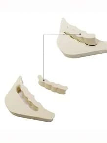 2/4件/套 柔软海绵鞋头垫，可调节，适用于高跟鞋和护士鞋，柔软鞋码调节器，海绵鞋头填充物，鞋子防滑配件隔热，闺蜜节、小狗、嘉年华、派对装饰 - 彩色 - 查看 9