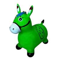 Horse Upa Upa Jump Jump With Musical Direct From The Factory - Green - View 2