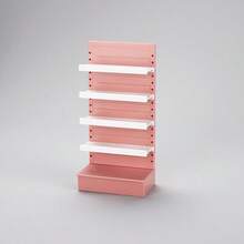 1pc Mini Shelf Rack Miniature Display Stand Dollhouse Furniture Accessory, DIY Simulation Play House Toy, Mini Flower Pot Rack Simulation Kitchen Cabinet Cake Display Decor, Party Favor Gift - Multicolor - View 23