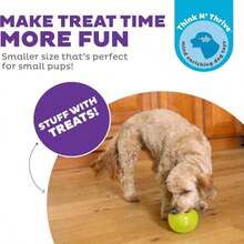 Outward Hound By Planet Dog Snoop Durable Interactive Treat Dispensing Dog Toy, Large, Blue - Vàng Lil Snoop - Xem 3