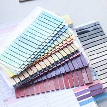 3,840 Pcs/Pack, 12 Assorted Designs. This Is A High-Quality PET Index Sticker Set, With 320 Pcs Per Design. The Stickers Are Compact, Semi-Transparent, And Come With Strip Adhesive. They Can Be Used To Stick Labels On Student Textbooks Or Office Documents. - one-size - View 6