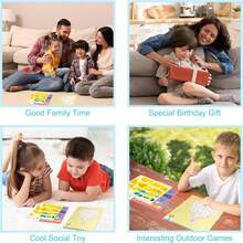 1 套贴纸画书工艺品、带数字的贴纸、生日圣诞派对礼品贴纸画书、玩脑力游戏、公路飞机旅行玩具活动书籍、儿童面部彩绘、儿童玩具>脑力游戏、公路旅行、儿童工艺品、旅行、圣诞节、儿童面部彩绘套装、青少年工艺品、儿童游戏、儿童派对礼品、旅行游戏、公路旅行、面部彩绘>儿童、感官箱、儿童旅行活动、返校 - 彩色 - 查看 5