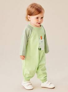 mini bala Baby Boy Soft Cute Newborn Jumpsuit