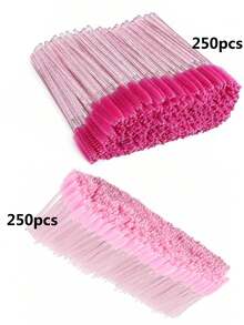 100/50 فرشاة رموش، فرش ماسكارا (مع حاوية)، فرش حواجب قابلة للثني للاستخدام مرة واحدة، فرش تمديد الرموش، فرش الحواجب، فرش زيت الخروع (ليست جميع الوحدات المخزنية في زجاجات) (متوفرة بألوان متعددة) - متعدد الألوان - مشاهدة 11