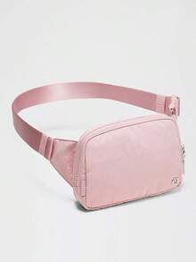 Lululemon Everywhere Belt Bag Large 2L Pink Haze-For Yoga Gym Running-Sweat-Wicking-Yoga-All Seasons Sport-Spring/Summer-Autumn/Winter-Back To School- Mother's Day Gifts-Father's Day Gift - 粉紅霧霾 - 查看 4
