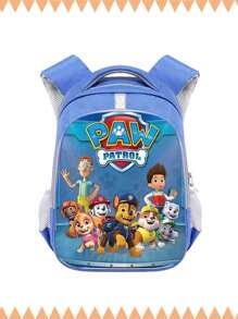 Paw Patrol, Kindergarten Children's School Bag, 3-4-6 Years Old Children's School Bag, Contains A Pendant Pen Bag, College, Cartoon Animals, Animation, Lightweight And Large Capacity, Travel Travel, Outdoor, Back To School Essentials