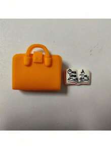 2pcs/3pcs/6pcs Mini Desk & School Bag Set, Cute And Compact, Recreating Classroom Scene With Creative Design. Detailed Realistic Miniature Desk And School Bag, Perfect Accessory For Dollhouse, DIY Crafts Or Photography Props, Endless Fun