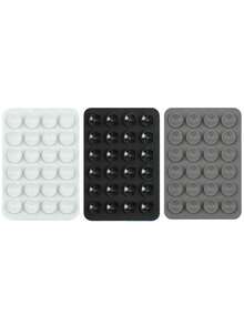 3/4 件硅胶手机粘性手柄,防滑硅胶粘性手机支架粘性手机壳支架免提手机配件支架用于自拍和视频,1/2/5/10/50/100 件,多功能手机配件,适合所有型号 - 彩色 - 查看 65