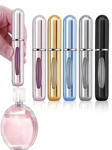 1个5毫升香水瓶，香水储存瓶，补水喷雾瓶，香水分装瓶，可重复使用小瓶 - 彩色 - 查看 1