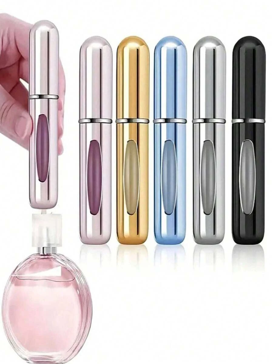 1个5毫升香水瓶，香水储存瓶，补水喷雾瓶，香水分装瓶，可重复使用小瓶 - 彩色 - 查看 1