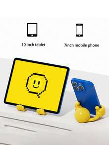 1 buc/2 buc nou 360 grade design original desen animat creativ față zâmbitoare degetul mare, suport de telefon mobil pentru birou, suport portabil de tip deget, cadouri unice pentru birou și uz casnic, cadouri de Crăciun pentru vizionarea de filme, potrivit pentru bărbați și adulți