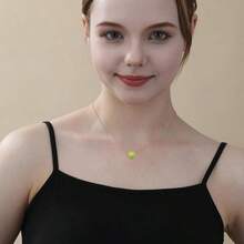 Sports Pendant Necklace For Women Girls Mom Holiday Gift Trending Now Daily Pick Team Game Day Jewelry Softball Soccer Basketball Football Baseball Pickleball Outfit Upgrade - 金色 - 查看 5