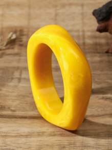 1 件女士多巴胺树脂手链，优雅独特的手链配饰 - 手鐲 - 查看 3